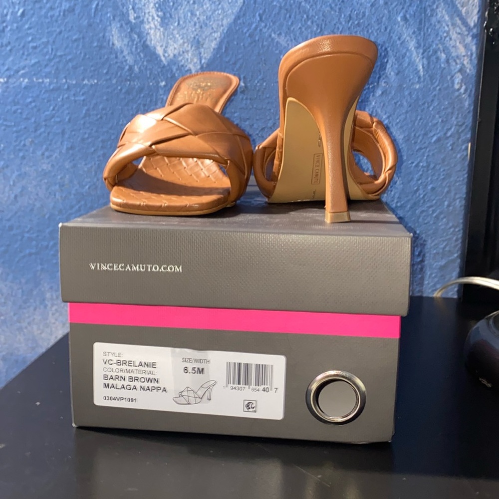 Brand new brown heels